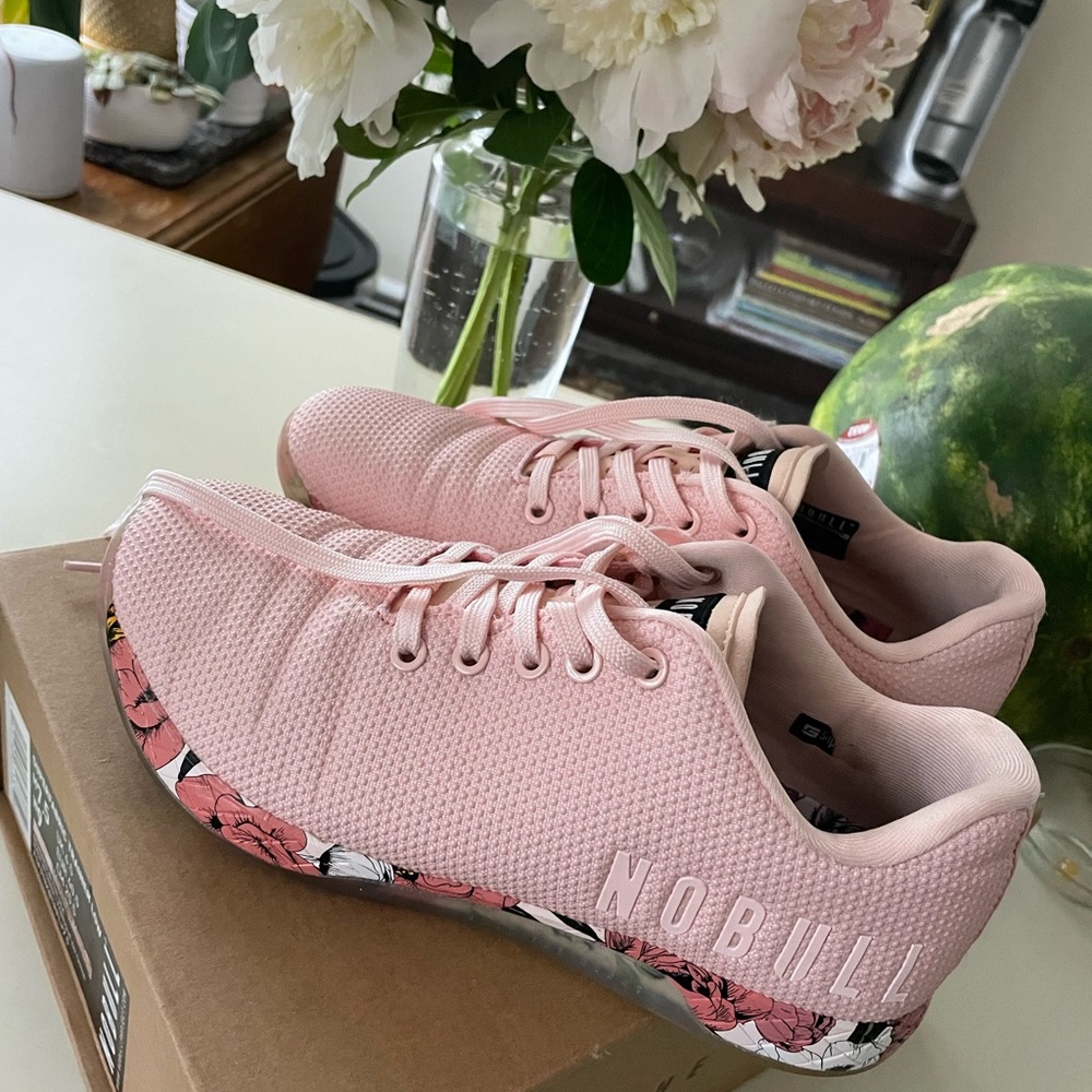 NOBULL Floral Print Trainers